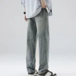 Mens Wide Leg Cargo Jeans 2 | PricZone