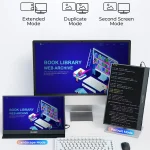 HDRinch 156 inch Portable Laptop Monitor 1080p 2 | PricZone