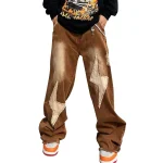 Mens Baggy Hip Hop Denim Pants Streetwear 2 | PricZone