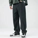 Baggy Wide Leg Mens Jeans   Korean Fashion 3 | PricZone