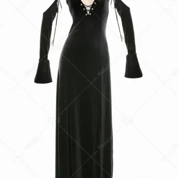 Witch Gothic Hooded Dress Cosplay 1 | PricZone
