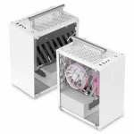 METALFISH T40 Mini ITX White Gaming Case 7L Compact 4 | PricZone METALFISH T40 Mini ITX White Gaming Case 7L Compact 4 | PricZone