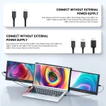 Triple Portable Monitor 116 Inch FHD for Laptops 4 | PricZone Triple Portable Monitor 116 Inch FHD for Laptops 4 | PricZone