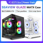 Seaview Glaze MATX Case with Panoramic Side 1 | PricZone Seaview Glaze MATX Case with Panoramic Side 1 | PricZone