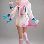 Mobbunny Sexy Fluffy Hooded Bodysuit Romper Cosplay 3 | PricZone