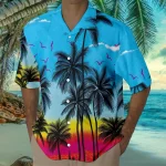 Hawaiian Casual Mens Print Shirts Short Sleeve 1 | PricZone