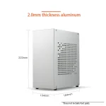All Aluminum Mini ITX HTPC Chassis A4 20mm 4 | PricZone