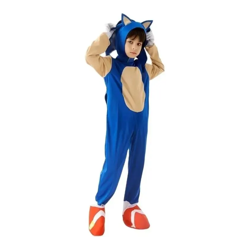 Sonic Cosplay Jumpsuit Lightning Hedgehog 3 | PricZone Sonic Cosplay Jumpsuit Lightning Hedgehog 3 | PricZone