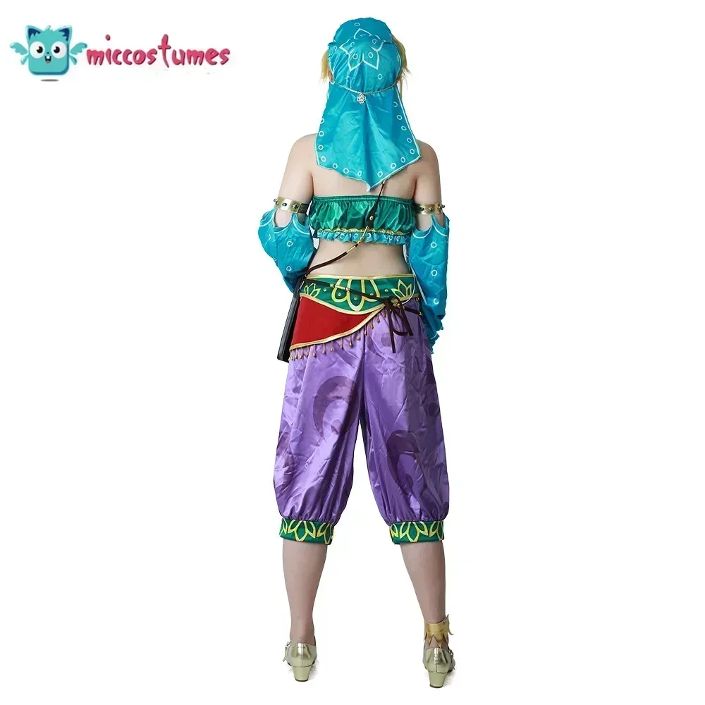 Miccostumes Women Gerudo Desert Cosplay Costume Fullset 3 | PricZone Miccostumes Women Gerudo Desert Cosplay Costume Fullset 3 | PricZone