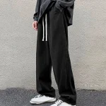 Mens Y2K Wide Leg Jeans in Black Grey Blue 2 | PricZone Mens Y2K Wide Leg Jeans in Black Grey Blue 2 | PricZone