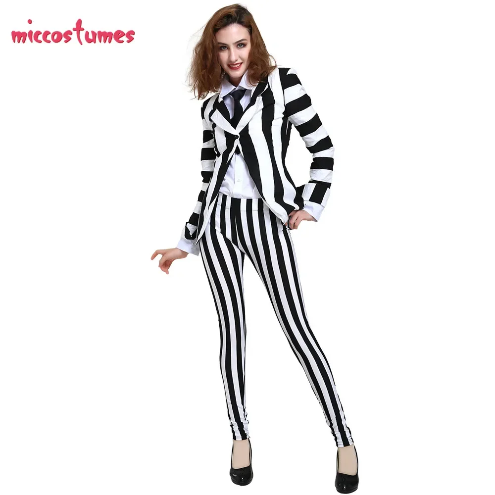 Womens Vertical Striped Jacket Suit Costume 1 | PricZone Womens Vertical Striped Jacket Suit Costume 1 | PricZone