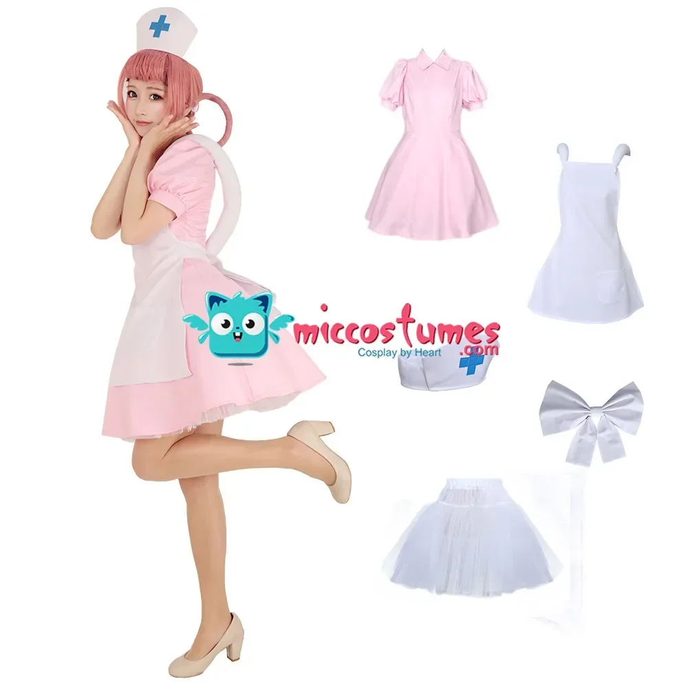 Pink Nurse Cosplay Costume with Hat 1 | PricZone Pink Nurse Cosplay Costume with Hat 1 | PricZone