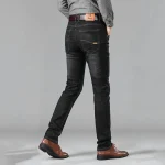 Mens Slim Straight Stretch Casual Jeans 5 | PricZone