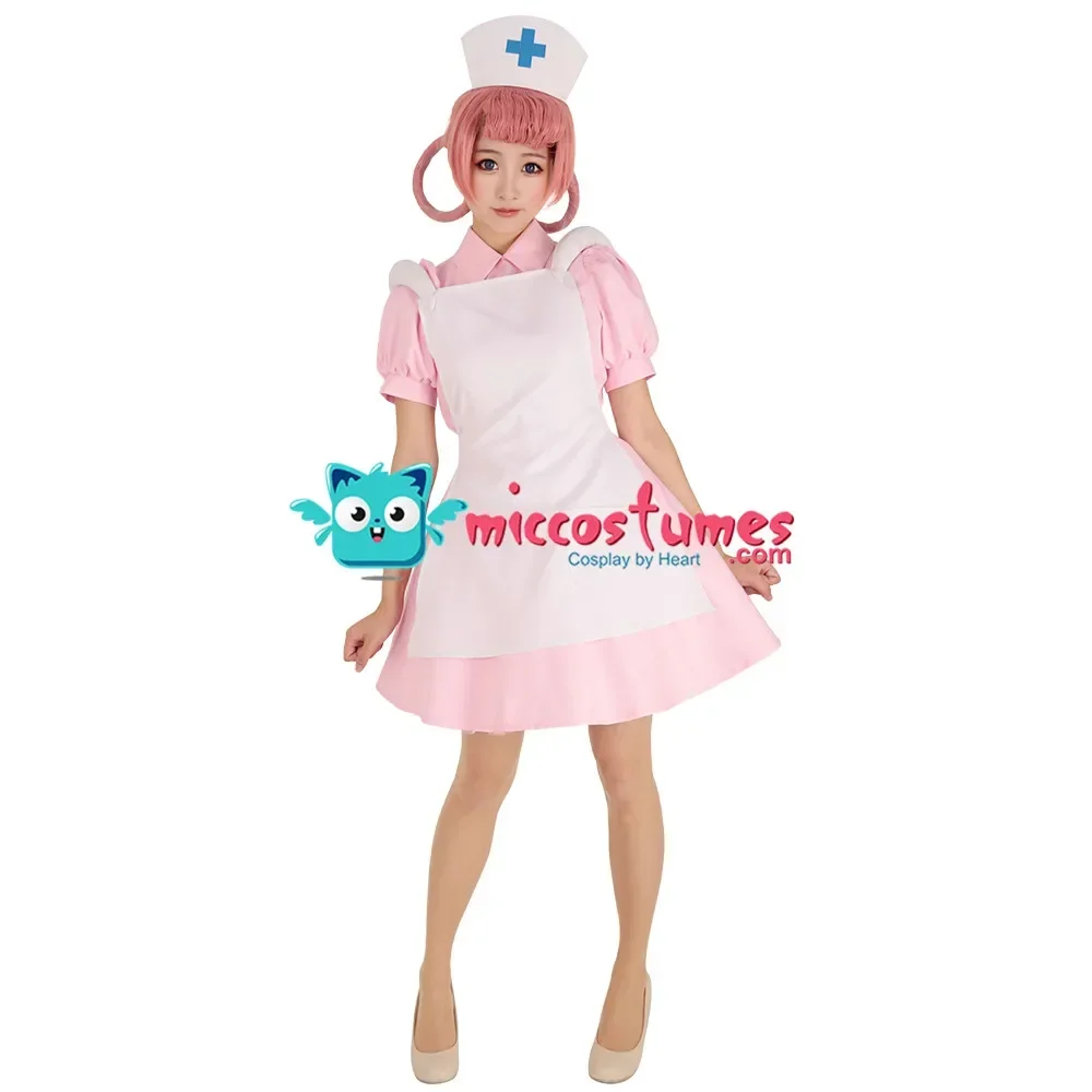Pink Nurse Cosplay Costume with Hat 2 | PricZone Pink Nurse Cosplay Costume with Hat 2 | PricZone