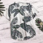 Oversized Mens Hawaiian Shirt Fashion Casual Button Hawaii Print Beach Short Sleeve Quick Dry Top Blouse S 5XL рубашка мужская 5 | PricZone