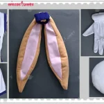 Girls Bunny Rabbit Cosplay Set for Halloween 6 | PricZone