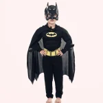 Boys Bat Man Superhero Fancy Black Outfit 5 | PricZone