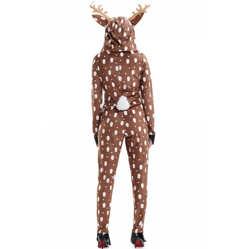 Reindeer Christmas Hoodie Pajama Adult Jumpsuit 5 | PricZone Reindeer Christmas Hoodie Pajama Adult Jumpsuit 5 | PricZone
