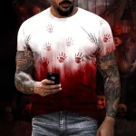 Sports Fashion Blood Splatter TShirt 3 | PricZone Sports Fashion Blood Splatter T Shirt 3 | PricZone