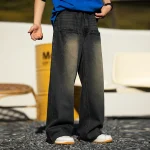 Mens Vintage Baggy Retro Washed Workwear Jeans 2 | PricZone
