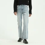 Mens Retro Slim Fit Flared Denim Pants 6 | PricZone
