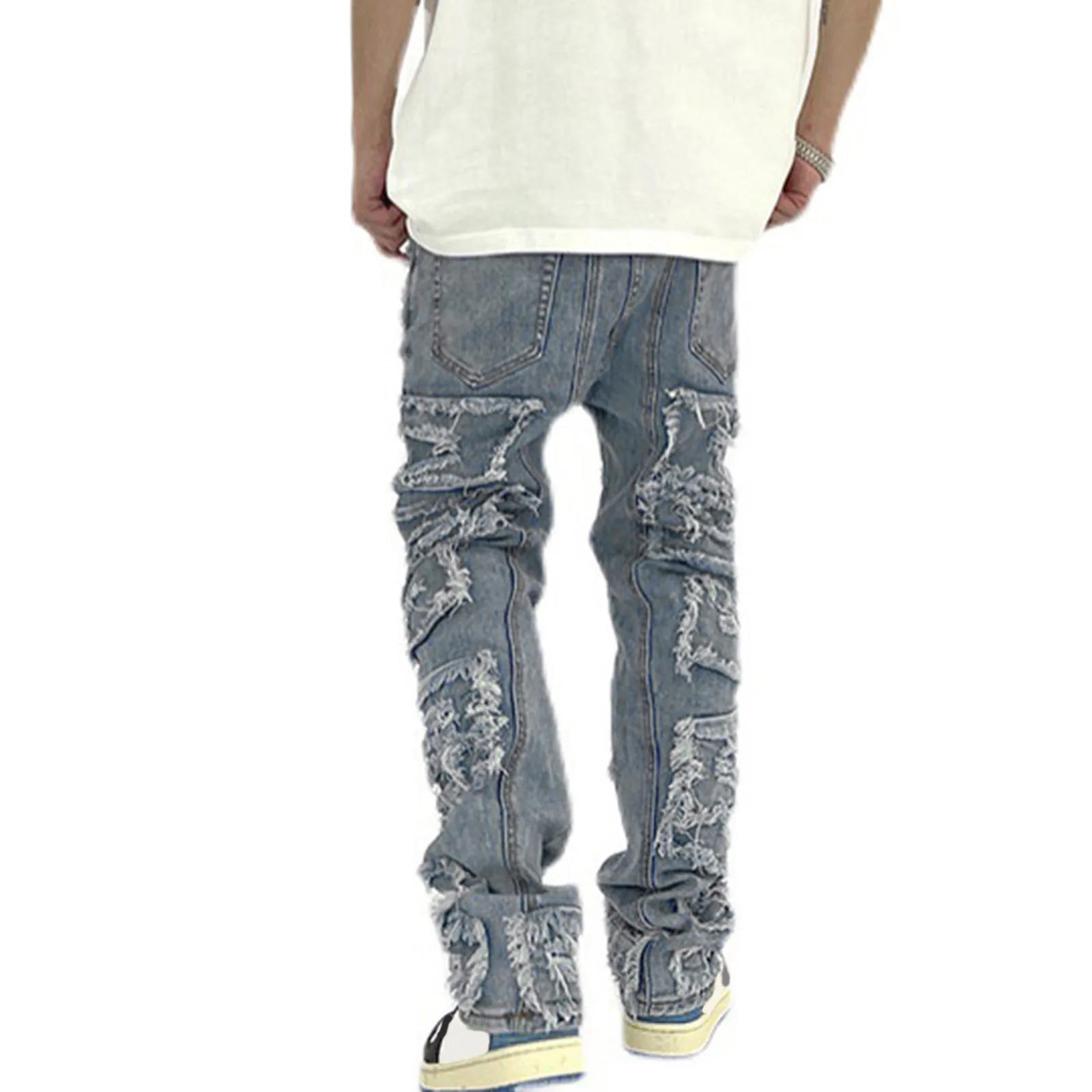 Mens Streetwear Slim Fit Baggy Harlan Jeans 4 | PricZone Mens Streetwear Slim Fit Baggy Harlan Jeans 4 | PricZone