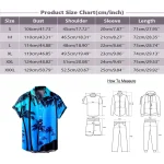 Hawaiian Casual Mens Print Shirts Short Sleeve 3 | PricZone