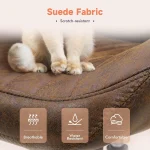 Ergonomic Office Chair with Lumbar Support   Dark Brown 5 | PricZone