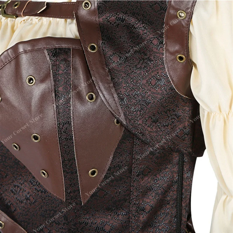 Steampunk Pirate Corset Dress Plus Size Costume 4 | PricZone Steampunk Pirate Corset Dress Plus Size Costume 4 | PricZone