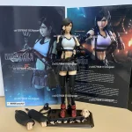 Play Arts Final Fantasy 7 Tifa Blue and White Figure 3 | PricZone