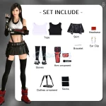Tifa Lockhart Cosplay Costume Set for Women 5 | PricZone Tifa Lockhart Cosplay Costume Set for Women 5 | PricZone