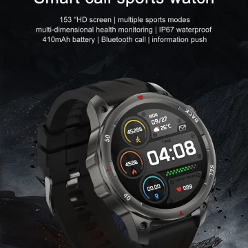 High End Mens Bluetooth Smartwatch with GPS  Flashlight 2 | PricZone