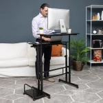 Adjustable Portable Laptop Desk Black 38x2125x4525 2 | PricZone