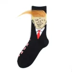 Donald Trump Spoof Funny Socks 3D Crew 4 | PricZone