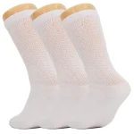Diabetic Loose Fit Crew Socks   Non Binding 3 Pairs 1 | PricZone