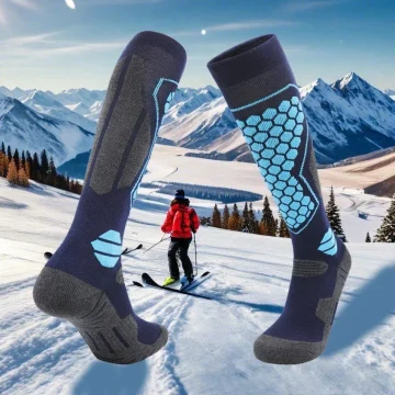 Winter Skiing Socks - Cozy Windproof 1