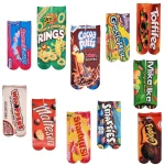 Creative 3D Snack Print Long Socks 1 | PricZone