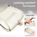 Adjustable Ergonomic Office Chair Mid Back PU Leather 3 | PricZone Adjustable Ergonomic Office Chair Mid Back PU Leather 3 | PricZone