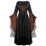 Plus Size Vintage Gothic Witch Dress for Women 4 | PricZone Plus Size Vintage Gothic Witch Dress for Women 4 | PricZone