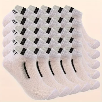 Breathable Boat Socks 25 Pairs   Moisture Wicking 2 | PricZone