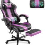 Ergonomic Blue Gaming Chair with Footrest 6 | PricZone Ergonomic Blue Gaming Chair with Footrest 6 | PricZone