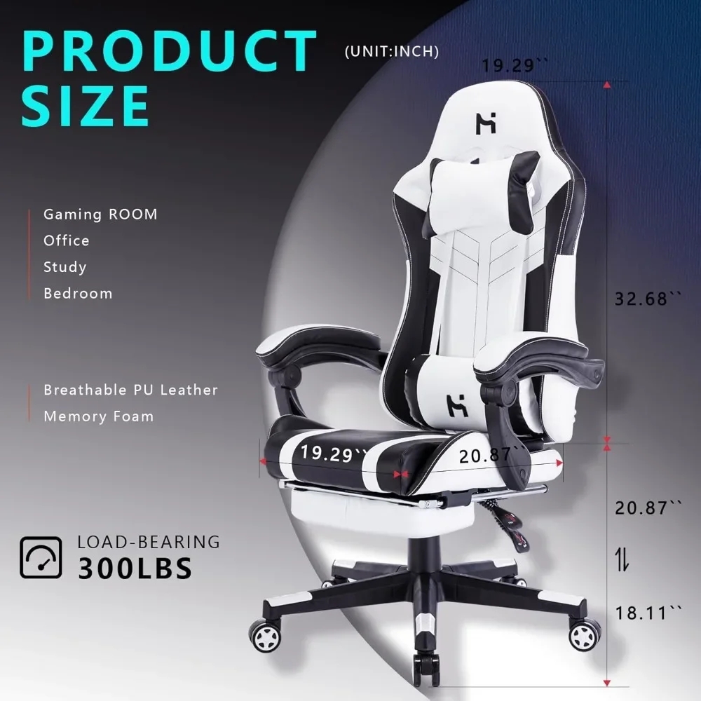 Ergonomic Gaming Chair with Lumbar Support and Headrest 6 | PricZone Ergonomic Gaming Chair with Lumbar Support and Headrest 6 | PricZone
