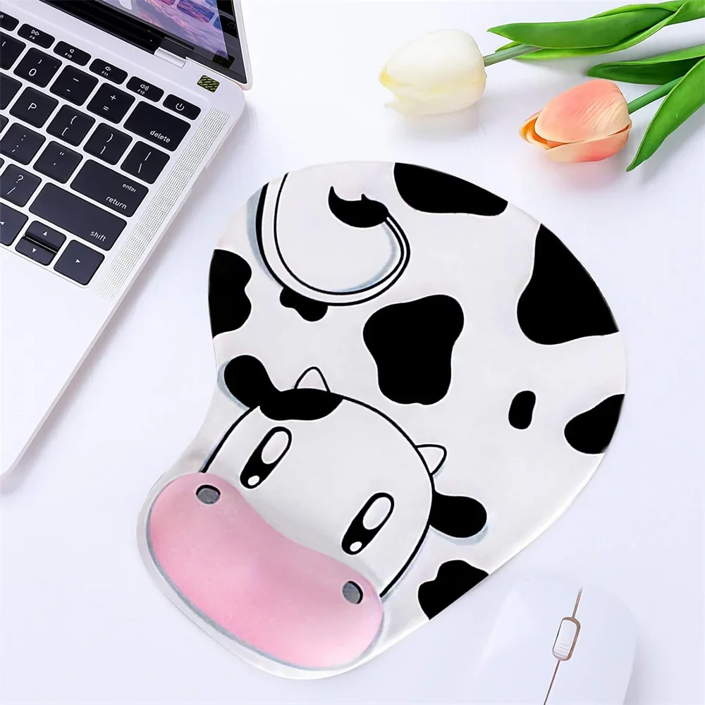 Cow Mouse Pad with Wrist Support Ergonomic Design 2 | PricZone Cow Mouse Pad with Wrist Support Ergonomic Design 2 | PricZone