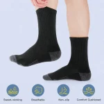 Middle Length Striped Socks   6 Pairs 4 | PricZone