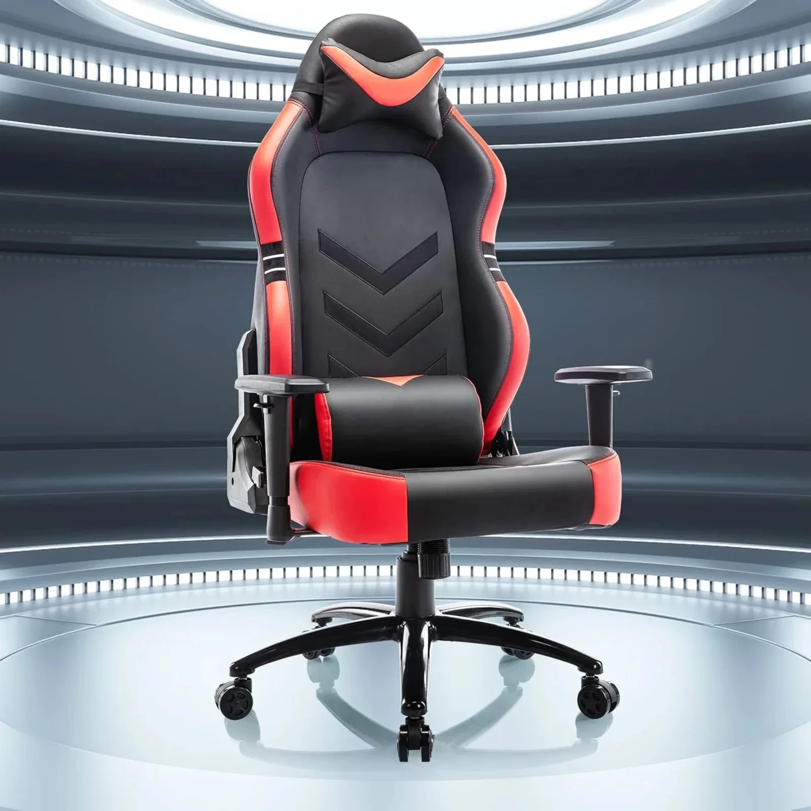 Big and Tall Gaming Chair with Footrest 350lbs 6 | PricZone Big and Tall Gaming Chair with Footrest 350lbs 6 | PricZone