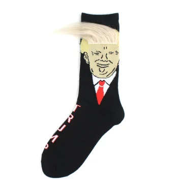 Donald Trump Spoof Funny Socks 3D Crew 2 | PricZone