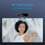 V11 2K 1080P Webcam with Mic  Privacy Cover 3 | PricZone