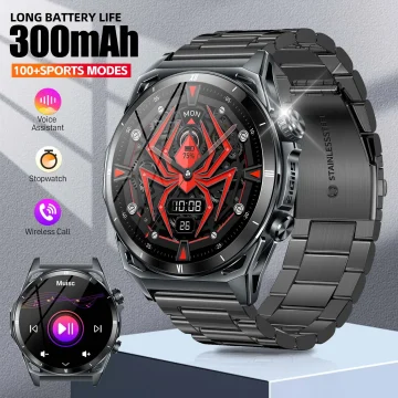 Smart Watch Ke6 143 Amoled Display 1