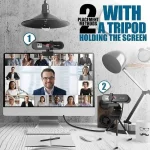 Ultra HD 4K Webcam with 120 degree Wide Angle  Mic 4 | PricZone