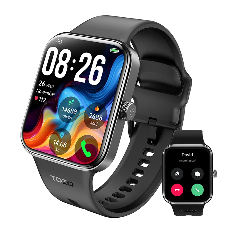 TOZO S4 AcuFit Smart Watch with AMOLED Screen 1 | PricZone TOZO S4 AcuFit Smart Watch with AMOLED Screen 1 | PricZone